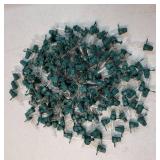 200 Count Replacement Christmas Tree Light Bulbs 2.5v 0.425 Watt Mini Replacement Light Bulb Incandescent Wire String Lights  Prelit Xmas Tree Decoration(Green Base with Warm White Bulb) - Retail: $14