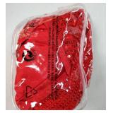 Sequin Shorts for Women Elastic High Waisted Sparkle Rave Short Casual Party Pants Clubwear Night-Out Red Small - Retail: $20