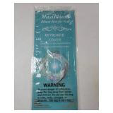 Keyboard Cover Skin for 2024-2021 MacBook Pro 14/16 inches M4 M3 M2 M1 Pro/Max Chip A3112 A3185 A3401 A3186 A3403 Touch ID TPU Protector Accessories (Ultra Clear) - Retail: $11