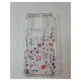 iPhone 16 Pro Max Case, with Screen Protector & Camera Lens Protector, Floral Shockproof Protective Bumper Slim Clear Phone Cover for Women 2024 6.9, Floratopia/Colorful - Retail: $9"