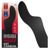 Carbon Fiber Insole - 1 pc, Men 7.5, Women 8.5-9 - Mortons Extension - Orthotic Insole - Rigid Shoe Insert - Foot Arch Support - Turf Toe Stiff Plate - FSA Eligible - Thin Sport Sole - Retail: $40
