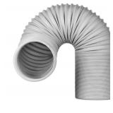 Portable Air Conditioner Exhaust Hose, 5.9 Inch Diameter Counter Clockwise, 78 Inch Length - Retail: $26