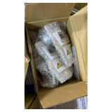 Kingston Brass KS2364 Naples Roman Tub Filler, Polished Chrome and Polished Brass,8-Inch Adjustable Center - Retail $625