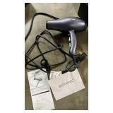 Bio Ionic GoldPro Hair Dryer, Blue, Moisturizing Heat Technology & 24K Gold MX, Ultra-Powerful 1875W AC Motor, Lightweight Blow Dryer with Ergonomic Handle, Multi-Speed Settings - Retail $150 (see des