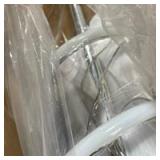 LannlKer Modern Pendant Light Kitchen Island 47in Dimmable Hanging Lamp 3000k-6000K Adjustable Warm/Nautral/White with Remote Control, Kitchen Island Lighting Chrome Silver - Retail $130