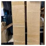 Art3d WPC Wainscoting Panels, 16-Pack 48 x 6 Inch 3D Wall Accents for Interior Wall Decor, Living Room, Bedroom, Teak - Retail $120 (read description)