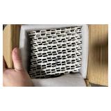 Art3d WPC Wainscoting Panels, 16-Pack 48 x 6 Inch 3D Wall Accents for Interior Wall Decor, Living Room, Bedroom, Teak - Retail $120