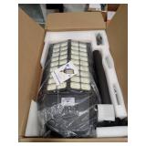 Deepn Solar Street Lights Outdoor, 9000W Solar Parking Lot Lights, 360000 Lumens Solar Lights Outdoor, IP67 Waterproof Dusk to Dawn Motion Sensor Outdoor Lights for Yard with Remote Control Retail- $1