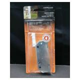 Prime-Line E 2171 2-9/16 In. Steel, Round-Faced Mortise Latch with Vertical Keyway (Single Pack)