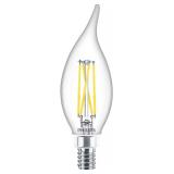 PHILIPS LED 40W BA11 E12 Base 3-Pack Ultra Definition Daylight (5000K) 300 Lumen (3.5W = 40W) Dimmable Clear Flicker-Free Candelabra Light Bulbs