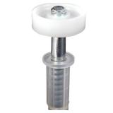 Prime-Line N 6703 7/8 In. Nylon Bi-Fold Closet Spring-Loaded Top Roller Guide (2 Pack)