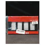 Black 4-Gang Decorator Wall Plate Cover