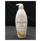 Jergens Ultra Healing Hand and Body Lotion  Dry Skin Moisturizer  Vitamins C  E  B5  21 oz