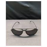 goodr Operation: Blackout Polarized Aviator Sunglasses for Men & Women, Large Sized (Mach G), Black Solid Frame with Black Non-Reflective Glare Reducing Lenses, UV400 Protection, No Slip, No Bounce