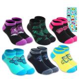 FORTNITE Fortnite Socks for Boys Set - 6 Pairs of Fortnite Themed Socks Size 4-6, Multicolor Cartoon Ankle Length Tube Socks, 6 Count, Boys (4-6 years), Unisex, Novelty Socks