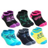 FORTNITE Fortnite Socks for Boys Set - 6 Pairs of Fortnite Themed Socks Size 4-6, Multicolor Cartoon Ankle Length Tube Socks, 6 Count, Boys (4-6 years), Unisex, Novelty Socks