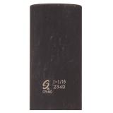 SUNEX TOOLS 234d 1/2-Inch Drive 1-1/16-Inch Deep Impact Socket