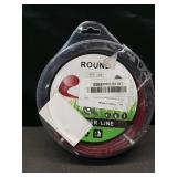 Dalom 0.065 inch 1 Pound by 636ft Round String Trimmer Line, WeedEater String 1.6 mm / 065" (Red)