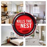 Combat Roach Killing Bait, Roach Bait Station For Large Roaches, Kills The Nest, Child-Resistant, 8 Count,Insects