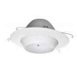 NICOR Lighting 6 inch White Recessed Eyeball Trim Designed for 6 inch Housings (17506WH)