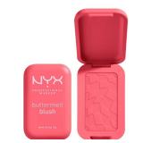 NYX PROFESSIONAL MAKEUP Buttermelt Powder Blush, Fade and Transfer-Resistant Blush, Up to 12HR Make Up Wear, Vegan Formula - U Know Butta