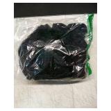 Yoklass Girls Black Dress Off Shoulder Elastic Waist Ruffle Knee Length Cute Solid Dresses, 10-11 Years