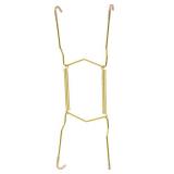 Hillman 122052 Plate Hanger, 8-11 Inch, Brass