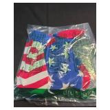 xywlwoer American Flag Socks for Men Women, 4th of July Middle Socks Stars and Stripes Patriotic USA Freedom Day Gifts