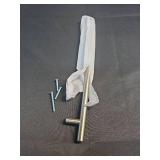 Amerock Bar Pulls 7-9/16 inch (192mm) Center-to-Center Satin Nickel Cabinet Pull, BP40518G10