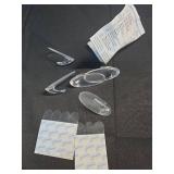 Command Clear Medium Hooks, 7 Hooks, 12 Strips - Easy to Open Packaging, Organize Damage-Free