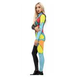 Remimi Jack Skeleton Bodysuit Sally Jumpsuit Halloween Scary Onesie Outfit 13-14 Years