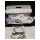 LUXE Bidet NEO 120 - Single Nozzle, Self-Cleaning, Non-Electric Bidet Attachment for Toilet Seat, Adjustable Water Pressure, Rear Wash (Blue)