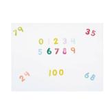 Colorations Good Grasp Stamping Sticks Pack of 10 Numbers 0-9 Classroom Supplies (1 1/4\" x 5 1/8\")