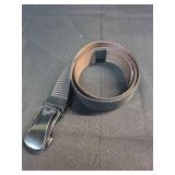 BULLIANT Mens Ratchet Belt Reversible,Web Nylon Casual Belt for Gift Men Golf Hiking Pants Jeans 2 In 1(Black/Brown,34\"-40\" Waist Adjustable)