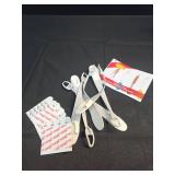 Command Cord Bundlers, Damage-Free Hanging Cord Organizer, No Tools Cord Bundler for Hanging Electrical Cables of Christmas Decorations, 6 Gray Cord Bundlers and 12 Command Strips