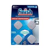 Finish Dishwasher Cleaner Tablets, Deep Cleans Hidden Grease & Grime, Fights Odors, No Extra Wash Cycle, Helps Maintain Dishwasher, 4 Month Supply, 4 Count
