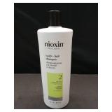 Nioxin Scalp + Hair Thickening System 2 Shampoo| For Natural or Untreated Hair with Progressed Thinning| With Niacinamide and Biotin| 33.8 Fl oz.