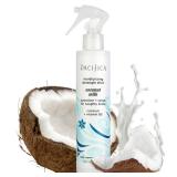 Pacifica Coconut Milk Hair Detangler Spray  Leave-In Conditioning Elixir for Tangle-Free Hair Instantly Detangles Knots, Adds Shine & Moisture, Prevents Breakage & Frizz Vegan & Cruelty-Fr