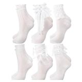 Fourluoo 6 Pairs Women