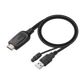 192KHz HDMI ARC to Optical Audio Converter for TV to Soundbar, Plug & Play 3.6ft/1.10m ARC to Optical Cable Audio Extractor Adapter Splitter for Sound System Speaker Home Theater Support Dolby/DTS 5.1