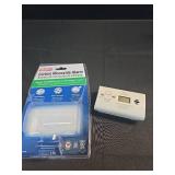 Kidde Carbon Monoxide Detector, AA Battery Powered CO Alarm with LEDs, Test-Reset Button, Low Battery Indicator, Portable