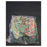 seamoly Womens Bikini Sets Triangle Bowknot Cheeky High Cut Thong Two Piece Bathing Suit Tie Back Swimsuit Cherry S