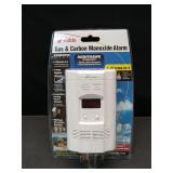 Kidde Carbon Monoxide Detector, Propane, Natural, Methane, & Explosive Gas Alarm, Plug-In Wall with 9-Volt Battery Backup, Digital LED Display