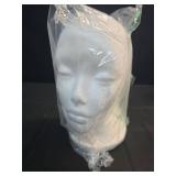 SHANY Styrofoam Model Heads ,Hat Wig Foam Mannequin Female Wig Head Stand ,Mannequin Head for wigs , Wig Holder - Round Base , 11 Inches Female Mannequin Head -1 Piece