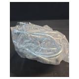 Prime-Line 9072026 U-Bolts, Round Bend, 3/8 In.-16 X 3-1/2 In. X 4-5/8 In. - for 3 In. Pipe (10 Pack), Zinc