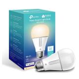 Kasa Smart Light Bulb KL110, LED Wi-Fi smart bulb works with Alexa and Google Home, A19 Dimmable, 2.4Ghz, No Hub Required, 800LM Soft White (2700K), 9W (60W Equivalent)