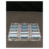 Amazon Basics 5-Blade Razor Refills for Men with Dual Lubrication, Precision Beard Trimmer, Comfortable Shave, 12-Pack (Fits Amazon Basics Razor Handles only)