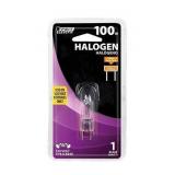 Feit Electric 100-Watt Halogen Bulb, Dimmable, GY8.6 Base, 1600 Lumens, Warm White 3000K, Ideal for Accent, Display, Appliance, Pool & Spa Lighting, 2,000-Hour Lifespan, BPQ100/8.6/CAN