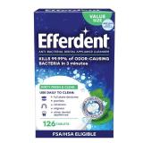 Efferdent Retainer Cleaning Tablets, Denture Cleaning Tablets for Dental Appliances, Minty Fresh & Clean, 126 Count