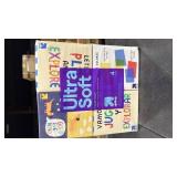 Ultra Soft 3-Ply Facial Tissue - Back-to-School Designs - 4pk/260ct - up&upâ¢ - Retail: $6